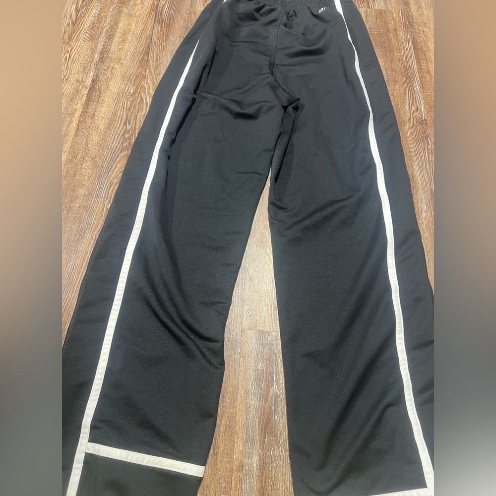 Nike black and white track snap off pants - Picture 6 of 6